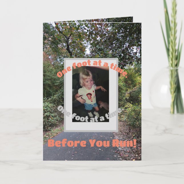 self help encouragement card (Front)