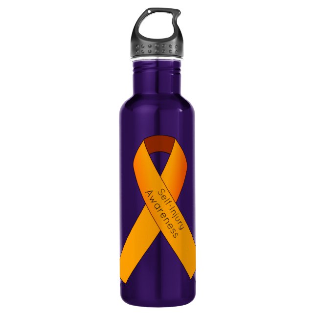 Self-Injury Awareness 710 Ml Water Bottle (Front)