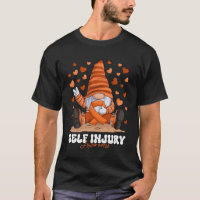 Self Injury Awareness Month Orange Ribbon Gnome