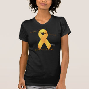 Self-Injury Ribbon Ladies Twofer T-Shirt
