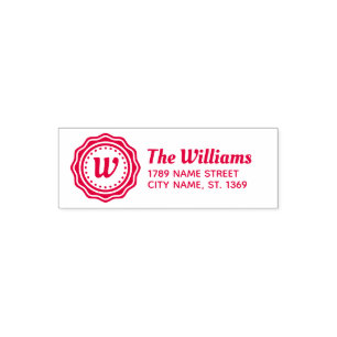 Self Inking Return Address Stamp