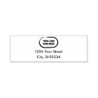 Self Inking Return Address Stamp With Logo