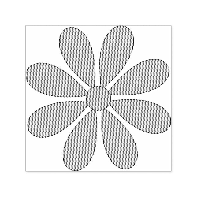 Self Inking Rubber Stamp (Design)