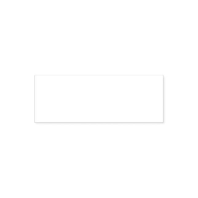 Self Inking Rubber Stamp (Design)