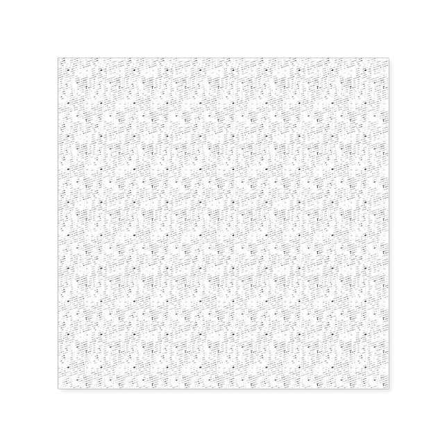 Self Inking Rubber Stamp | Custom 1.5" x 1.5" (Design)