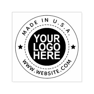 Self-Inking Rubber Stamp Made In Country of Origin
