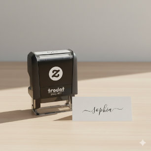 Self-Inking Stamp with Your Personalised Name