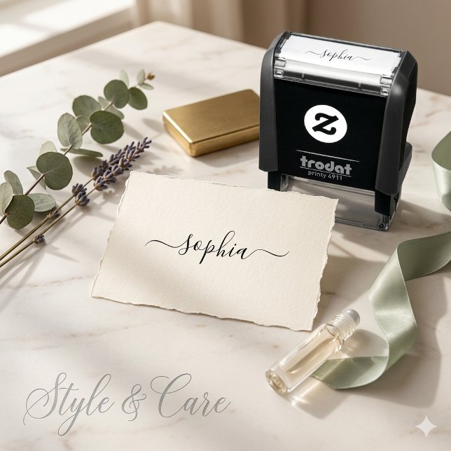 Self-Inking Stamp with Your Personalised Name (Self-Inking Stamp with Your Personalized Name
)