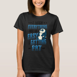 Self Ironic Overweight Im Fat 3 T-Shirt
