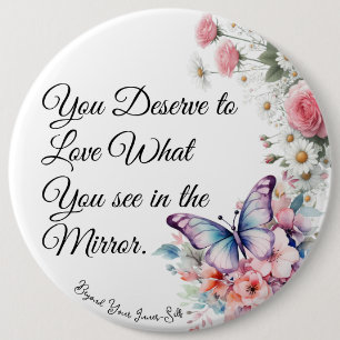 Self Joy  6 Cm Round Badge