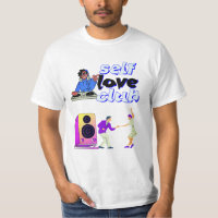 🎶 Self Love Club DJ Graphic T‑Shirt | Trendy Musi