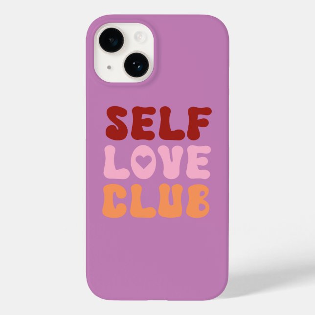 Self Love Club iPhone Case (Back)