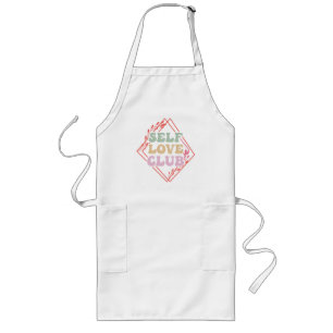 Self love club long apron