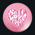 Self Love Club Magnet<br><div class="desc">🖤</div>