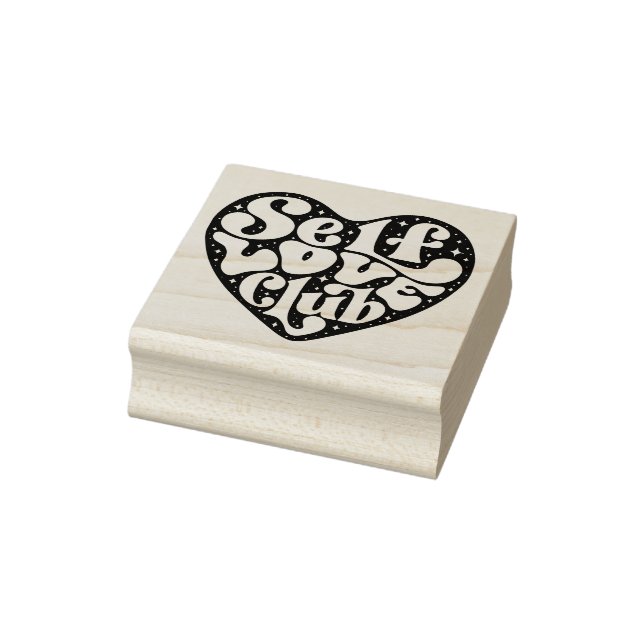 Self Love Club Rubber Stamp (Stamp)
