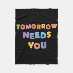 Self Love Club Self Love Inspirational Quote Fleece Blanket