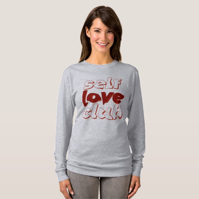 self love club T-Shirt (Front Full)