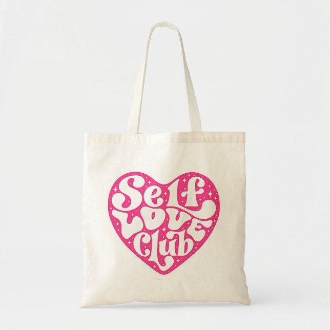  Self Love Club Tote Bag (Front)