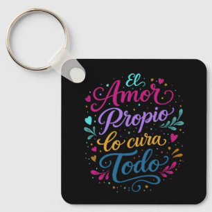 Self-love cures everything key ring
