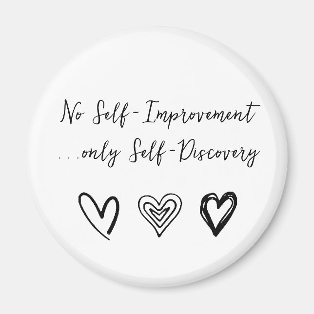 Self-Love Daily Affirmation Magnet  (Front)