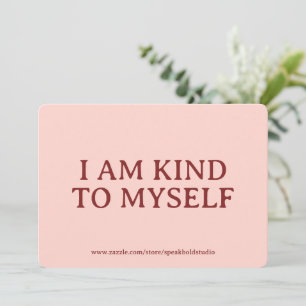 Self-Love, Encouragement, Personalized Gift Card