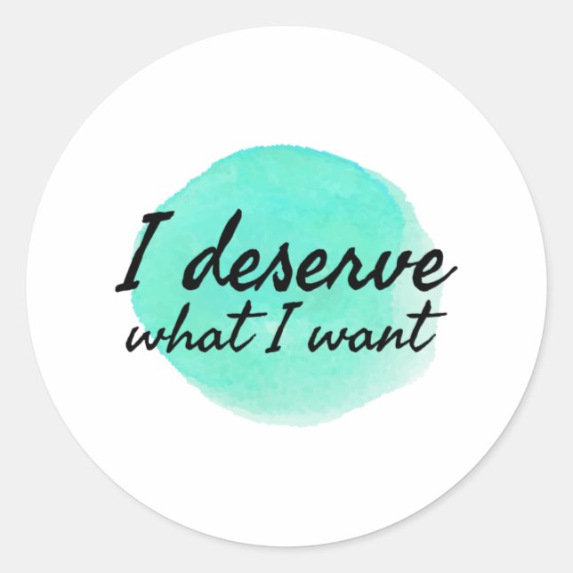 self love motivational sayings for self care classic round sticker (Front)