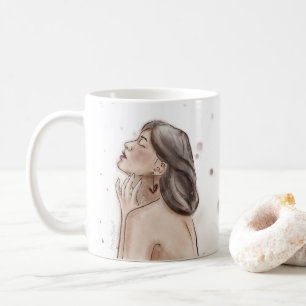 Self Love Mug White & Splash