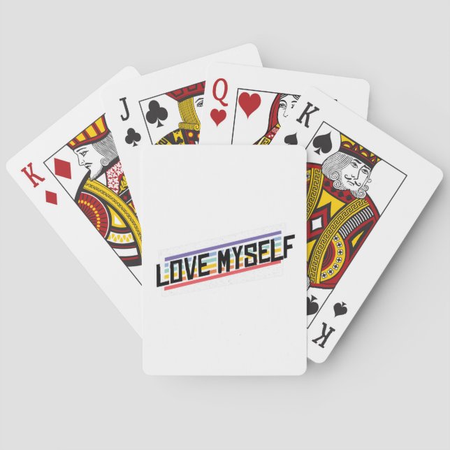 Self love playing cards (Back)