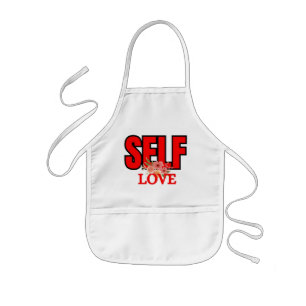 Self Love Positive Mindset Motivation Kids Apron