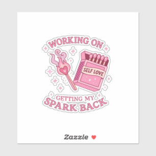 Self Love Spark Pink Matchbook Empowerment