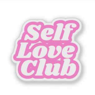 Self Love typography pink for girls and women 