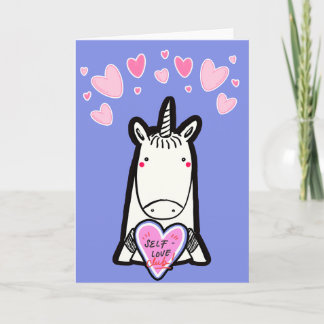 Self-Love Unicorn Card