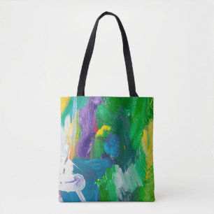 Self made abstract background. abstract,acrylic,ar tote bag