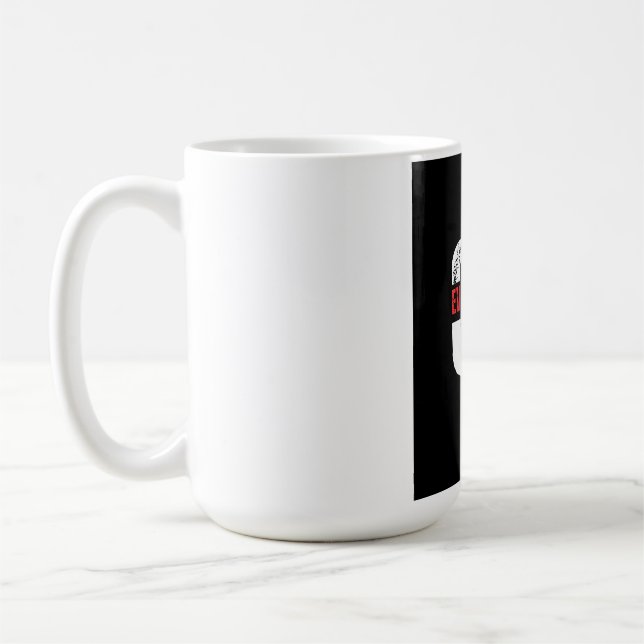 Self motivation t shirt  coffee mug (Left)