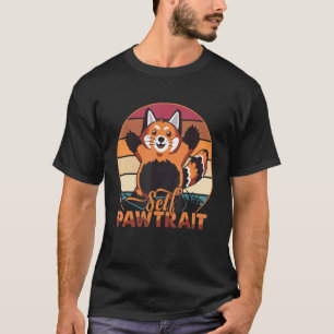 Self Pawtrait Cute Red Panda Adorable Bear 1 T-Shirt