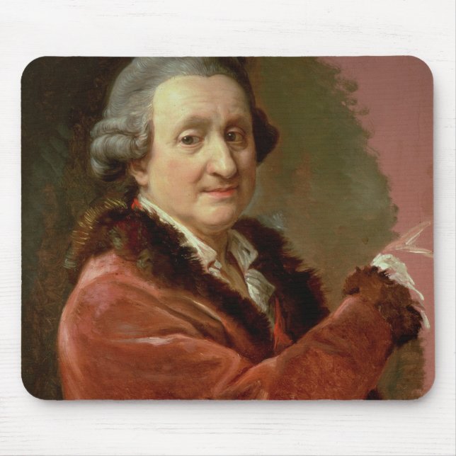 Self Portrait, 1773-87 (oil on canvas) Mouse Pad (Front)