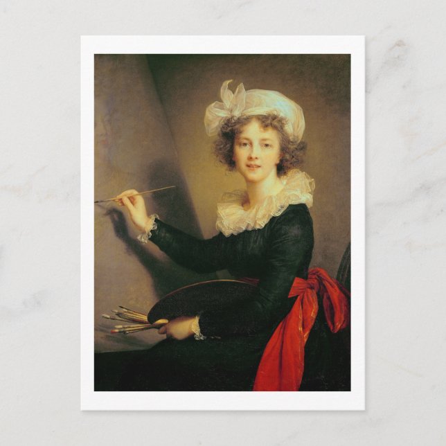 Self Portrait, 1790 (oil on canvas) Postcard (Front)