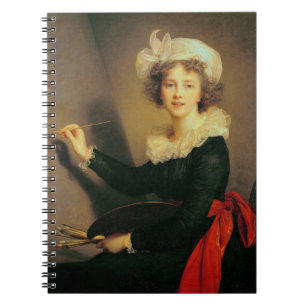 Self Portrait, 1790 (oil on canvas) Spiral Notebook