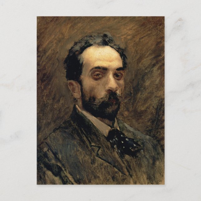 Self Portrait, 1890s Postcard (Front)
