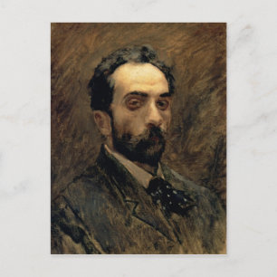 Self Portrait, 1890s Postcard
