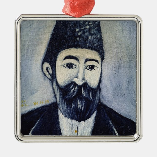 Self Portrait, 1900 Metal Tree Decoration (Front)