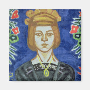 Self Portrait, 1912-15 Magnet