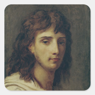 Self Portrait 3 Square Sticker