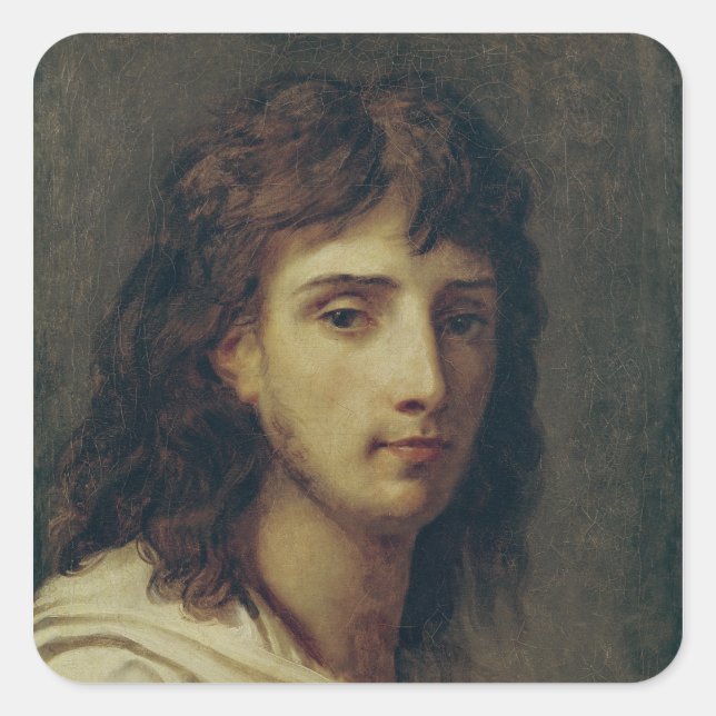 Self Portrait 3 Square Sticker (Front)