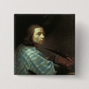 Self Portrait 5 15 Cm Square Badge