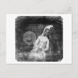 Self Portrait as a Drowned Man ~ 1840 Postcard