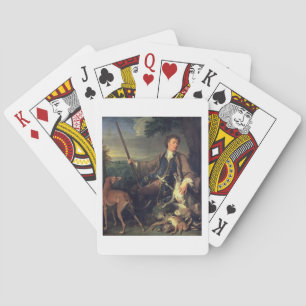 Self Portrait as a Hunter, 1699 (oil on canvas) Playing Cards