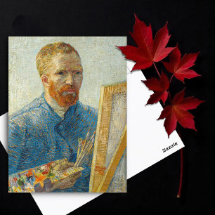Self-Portrait as a Painter by Vincent Van Gogh Postcard
