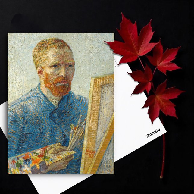 Self-Portrait as a Painter by Vincent Van Gogh Postcard (Creator Uploaded)