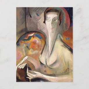 Self-Portrait by Alice Bailly Postcard